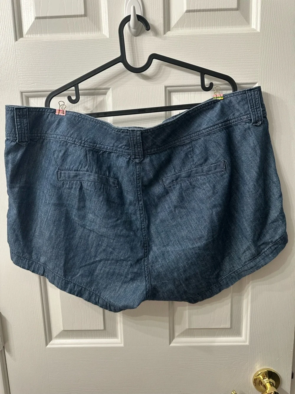 Torrid Denim Shorts Darker Blue Wash Short Shorts 18